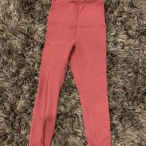 ON HOLD DONT BUY!! Pink Lululemon Wonder Unders